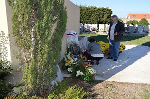 CEREMONIE DU 1 NOVEMBRE 2015 CIMETIERE DE MAZARGUES (37)